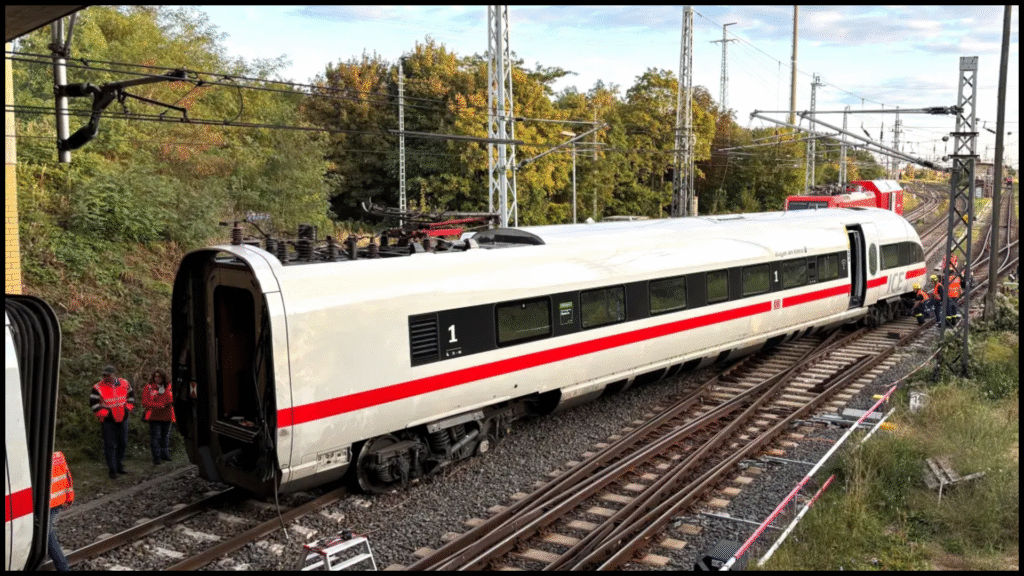 Zug entgleist Herzberg