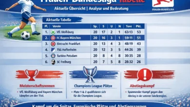 Frauen-Bundesliga Tabelle – Aktuelle Übersicht Analyse und Bedeutung Frauen-Bundesliga Tabelle