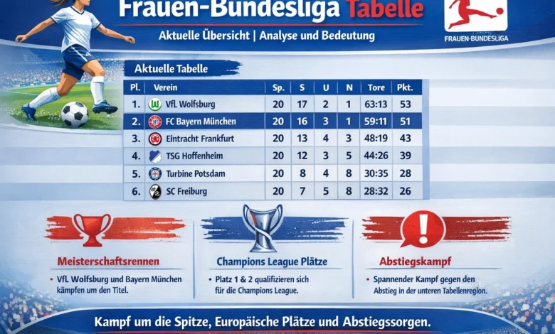 Frauen-Bundesliga Tabelle